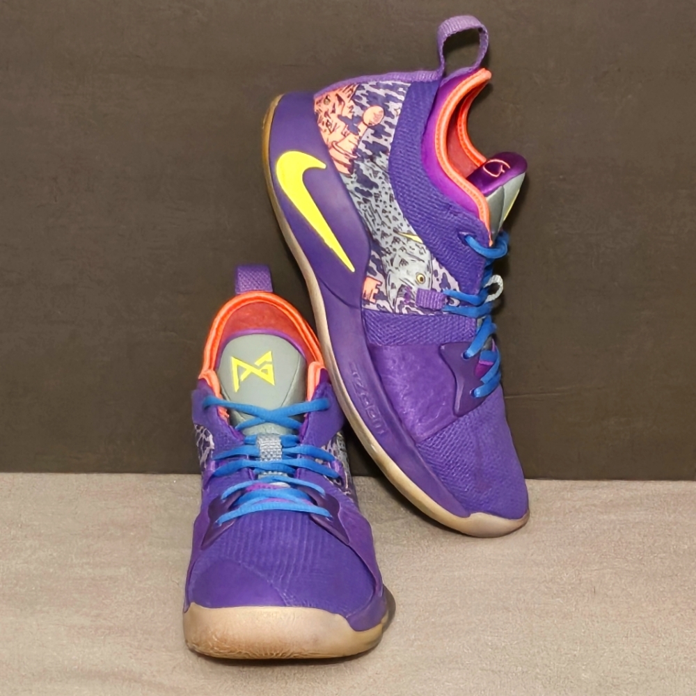 Nike PG 2 Zoom Mamba Mentality, M9.5, VG Pre-Owned Cond.